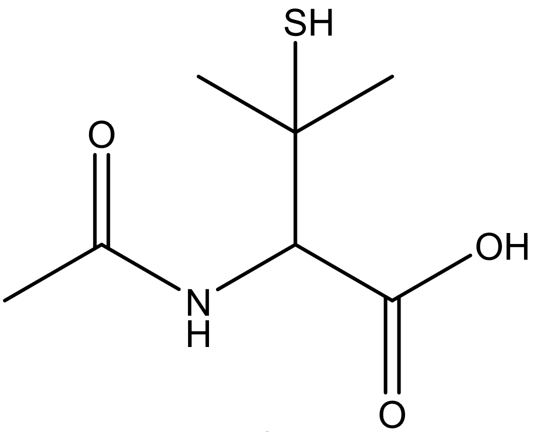 N-acetyl-D-penicillamine (BMC-NOD-004)